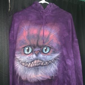 Oversized Cheshire Cat hoodie